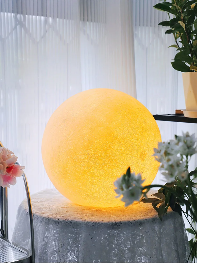 

YY Courtyard Moon Ball Light Grass Ball Atmosphere Outdoor Solar Light