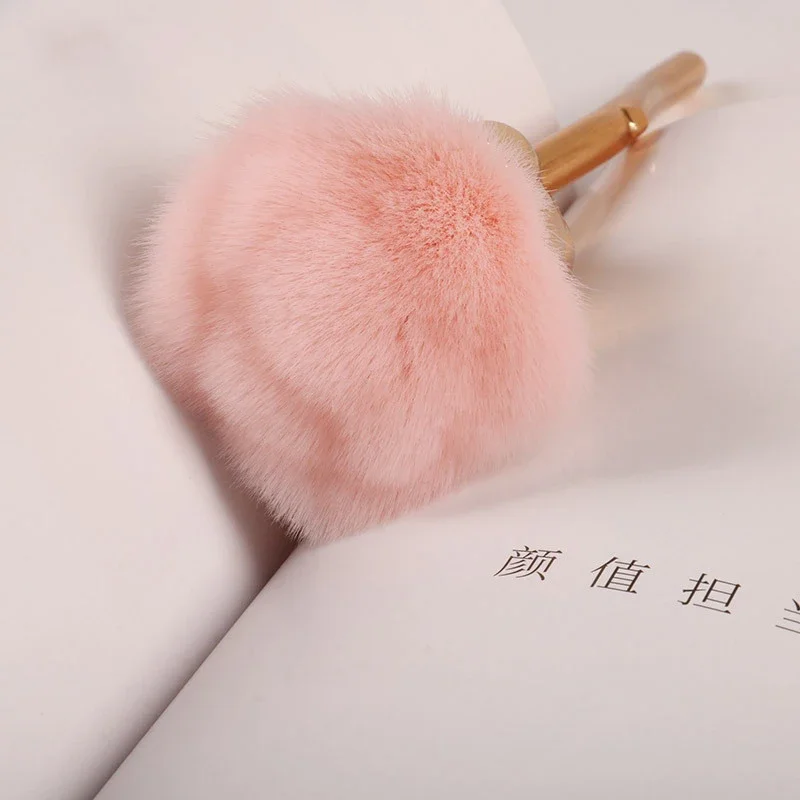 Рассыпчатая пудра в форме цветка розы основа для макияжа румян женская розовая