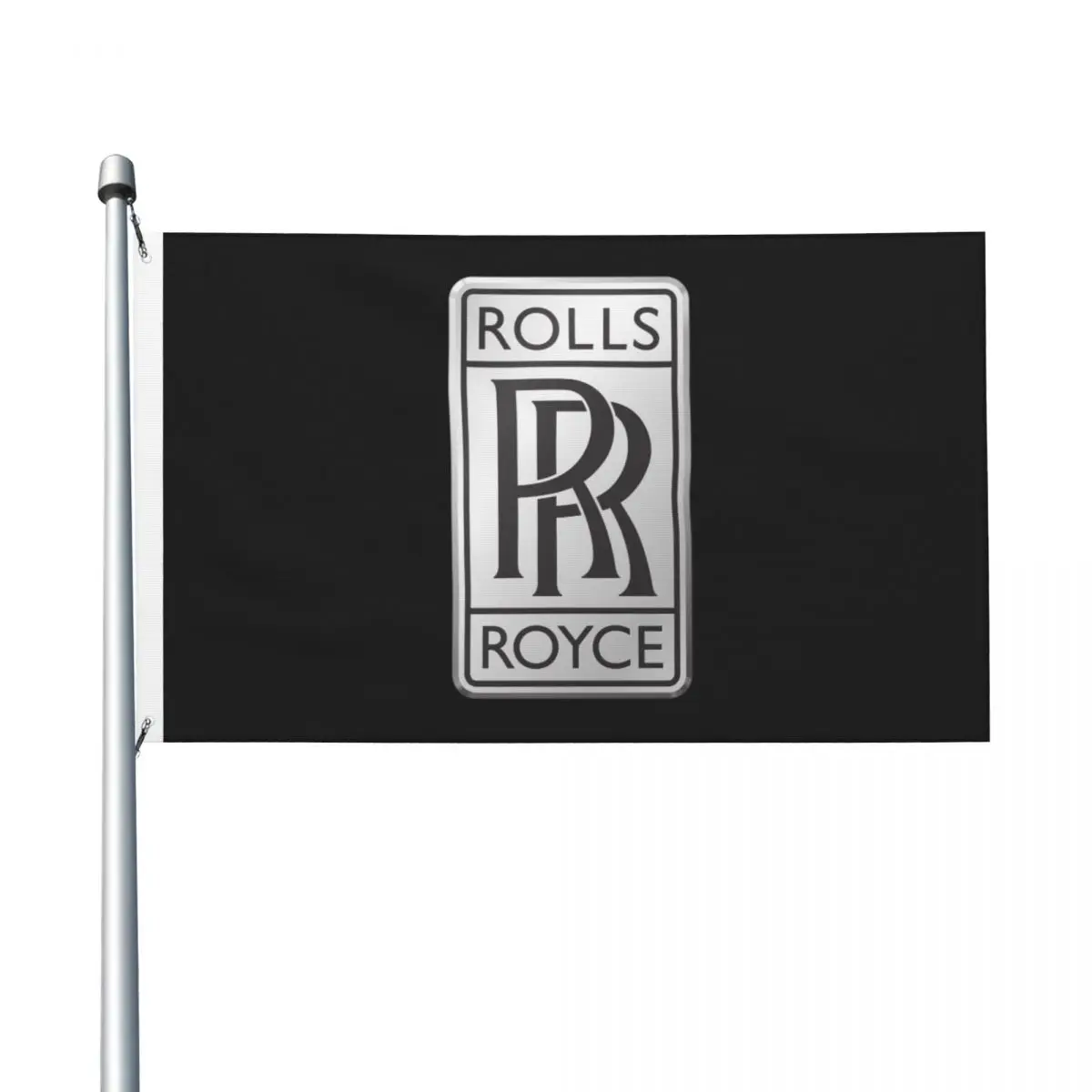 

Rolls Royce Double Sided Banner Breeze Flag Garden Flag Decorative Flag Party Banner 3x5FT (90x150cm)