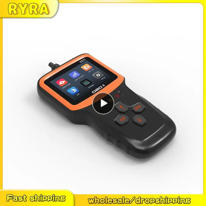 

1/2/3PCS 2 Real-time Oxygen Sensor Test Automobile Fault Detector OBD II EOBD Code Reader V317 Car Diagnostic Tool