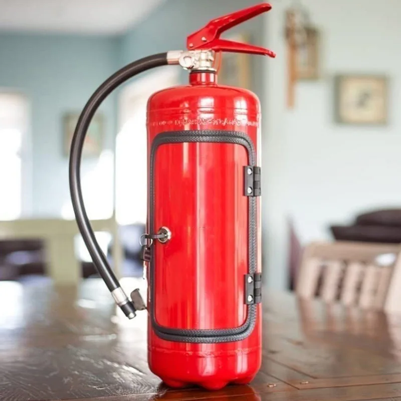 

Men's Gift Mini Extinguisher Liquor Storage Party Fire Box Champagne Holders Supplies Rack Wine Bar Ornaments Wine Cabinet Decor