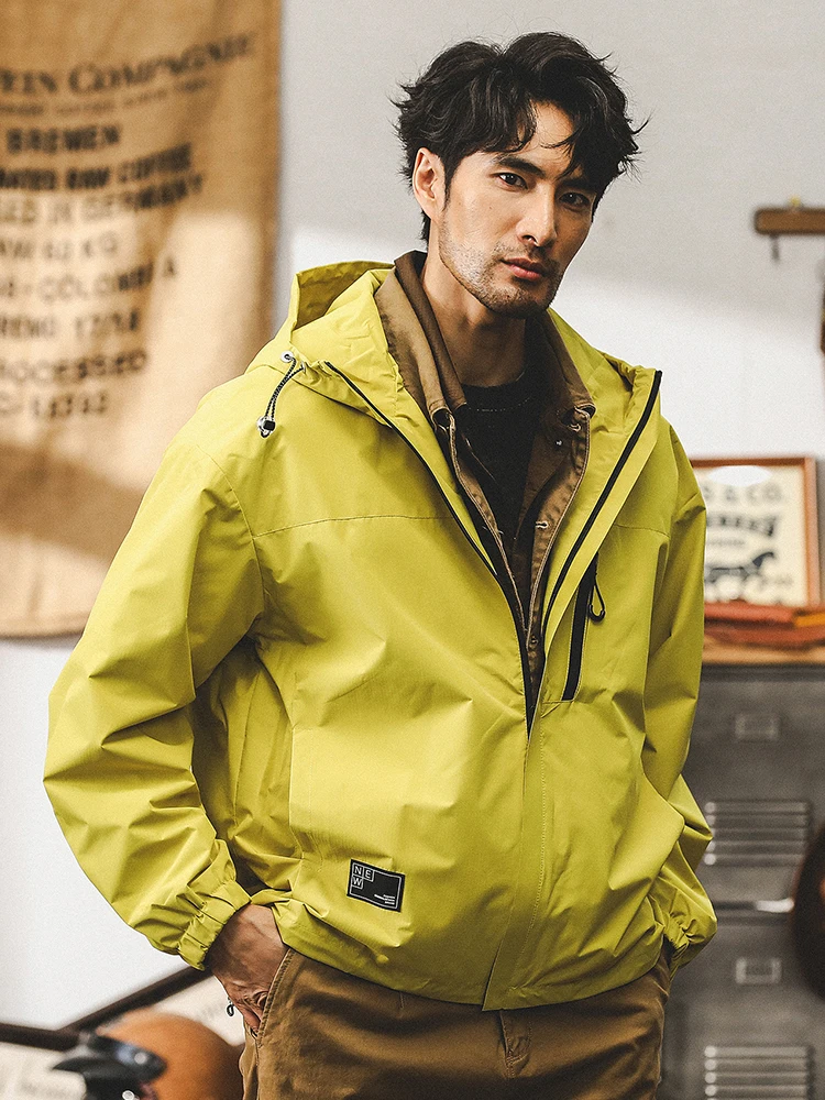 Мужская верхняя одежда Jer весна и осень американская горная куртка с капюшоном