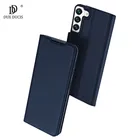 Чехол для Samsung Galaxy S22 DUX DUCIS Skin Pro Series, кожаный чехол-книжка для Samsung S22, аксессуары для карт