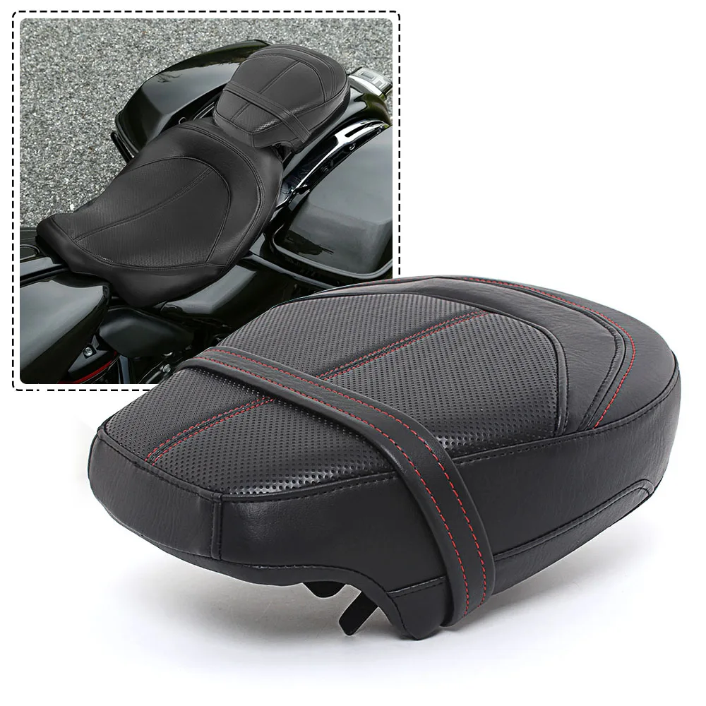

Новинка, заднее ПАССАЖИРСКОЕ СИДЕНЬЕ для мотоцикла, подходит для Harley Touring CVO Street Glide Road King Special Classic 2009-2020