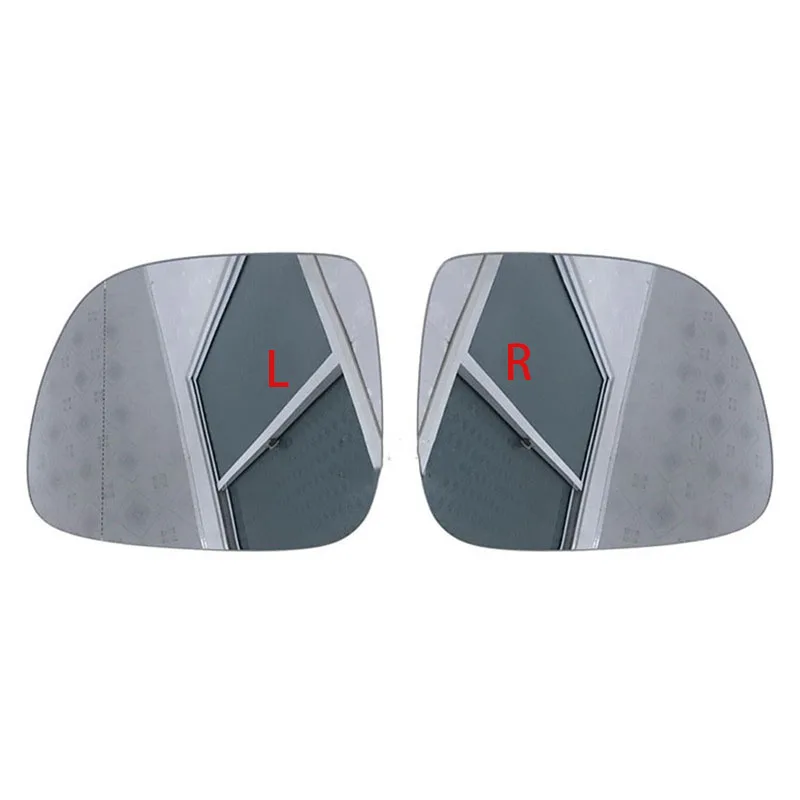 

Стекло зеркала бокового крыла с подогревом для Audi Q7 2006 2007 2008 2009, замена левого и правого заднего вида