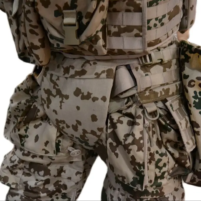 Outdoor Tactical German Hunting Camo BW ES System Foldable Recycling Bag Reproduction, Original Fabric