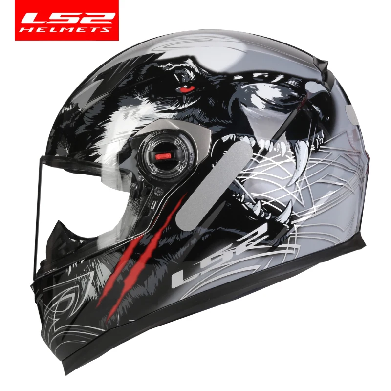 Фото LS2 FF358 Мотоциклетный шлем со съемными линзами Capacete ls2 Анфас Мотошлемы Casco Мужчина Женщина №4