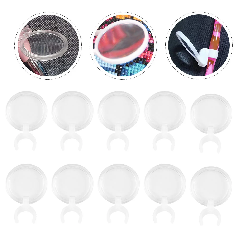 

Magnifying Pen Magnifier Drill Diamond Clip Tool Light Cross Lens Sewing Supplies 5D Accessories Diy Drawing Painting Magnifiers
