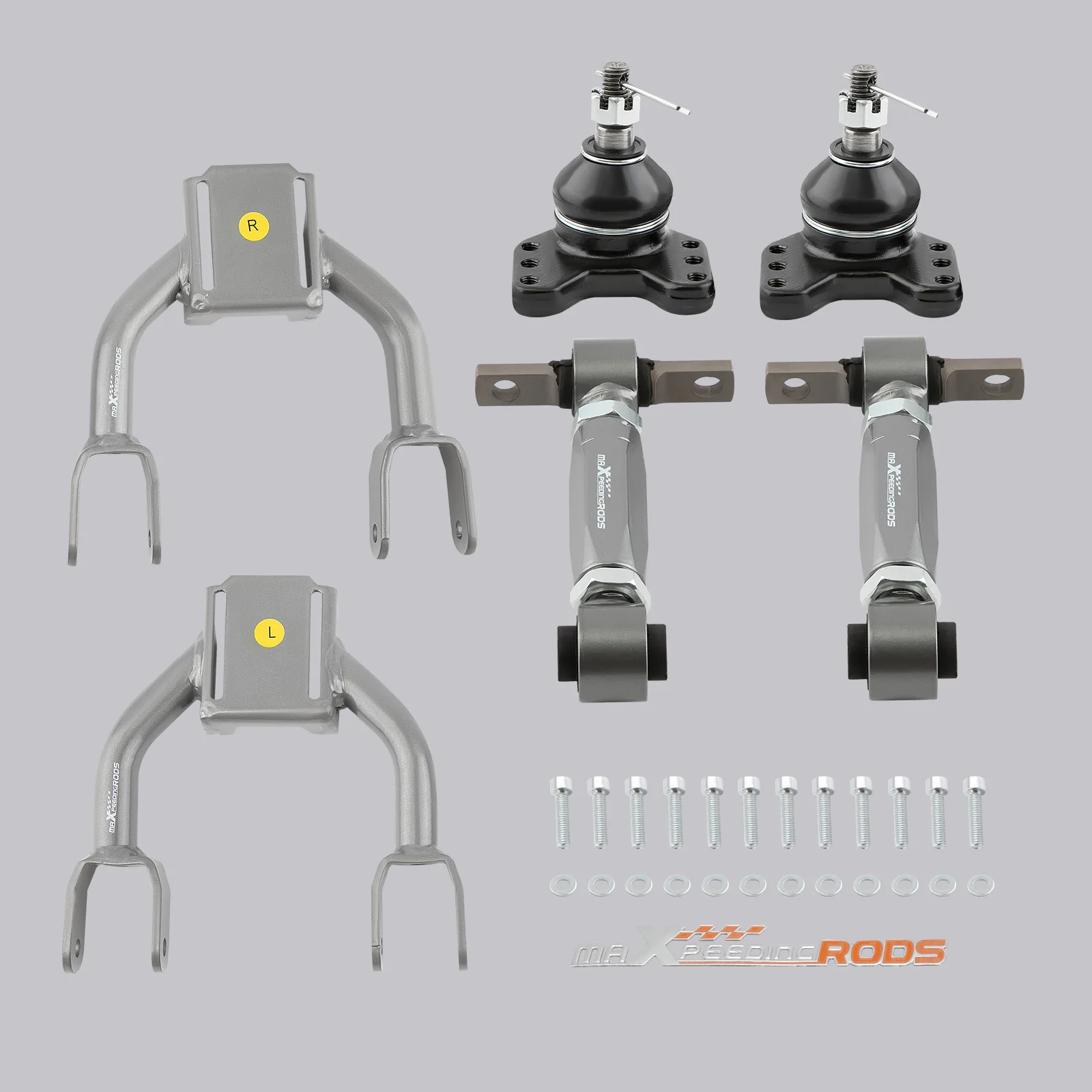 

Front Upper Control Arms + Rear Camber Kit for Honda Civic 92-95 Integra 94-01 For Acura Integra 1994-2001 All models