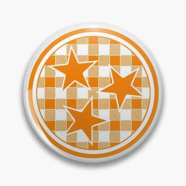 Оранжевый плед Баффало Теннесси Тристарс мягкая пуговица значок забавные