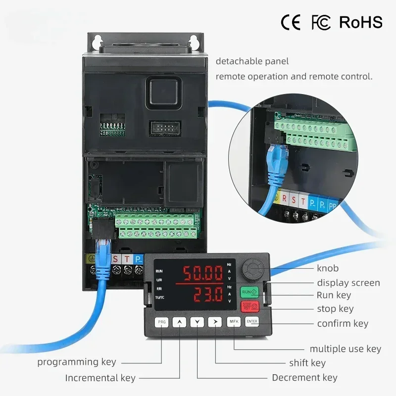 VFDSU90030KW 37KW 45KW Высокопроизводительная przetwornica частоты типа wektorowego трехфазный