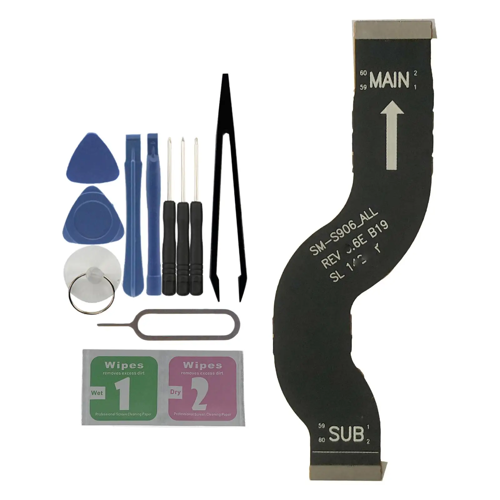 

Коннектор основной платы гибкий кабель Ribbo Профессиональный для Samsung S22 Plus S906 пластиковый пинцет