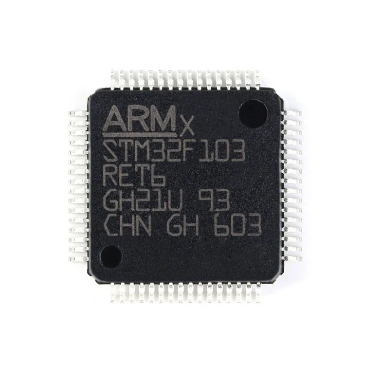 

New original STM32F103RET6 LQFP64 512K flash memory ST STMicroelectronics microcontroller