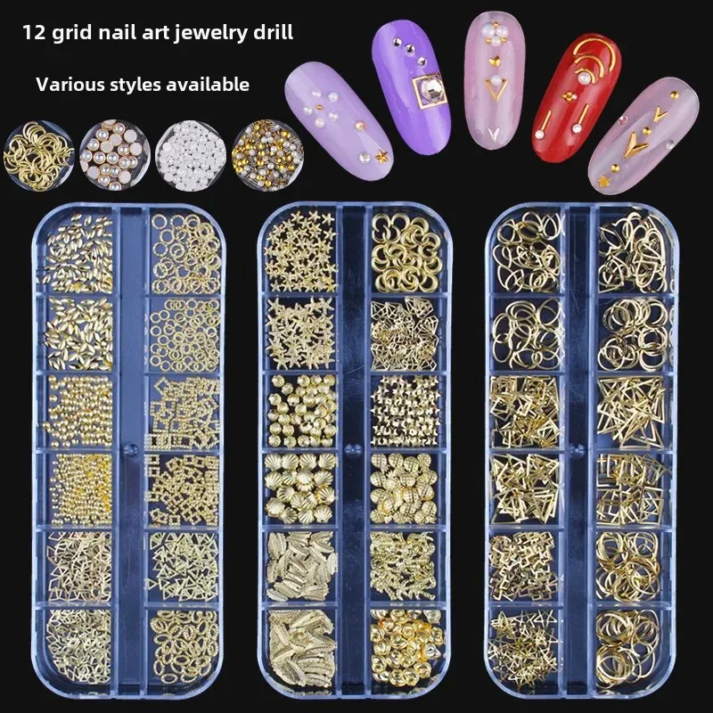 Лидер продаж японский стиль луна и звезда украшения для дизайна ногтей из сплава