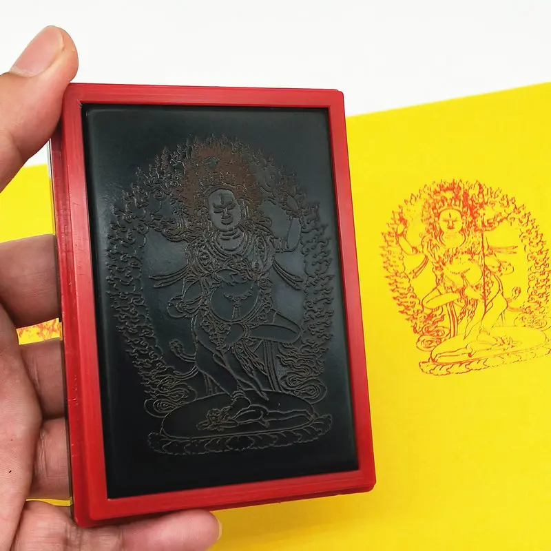 

Черный гнев Kong Xing материнская печать, Vajra Hai mother (Vajra Yoga mother) Zhuoma Na Mo Black Kong Xing материнская печать, фоточувствительная