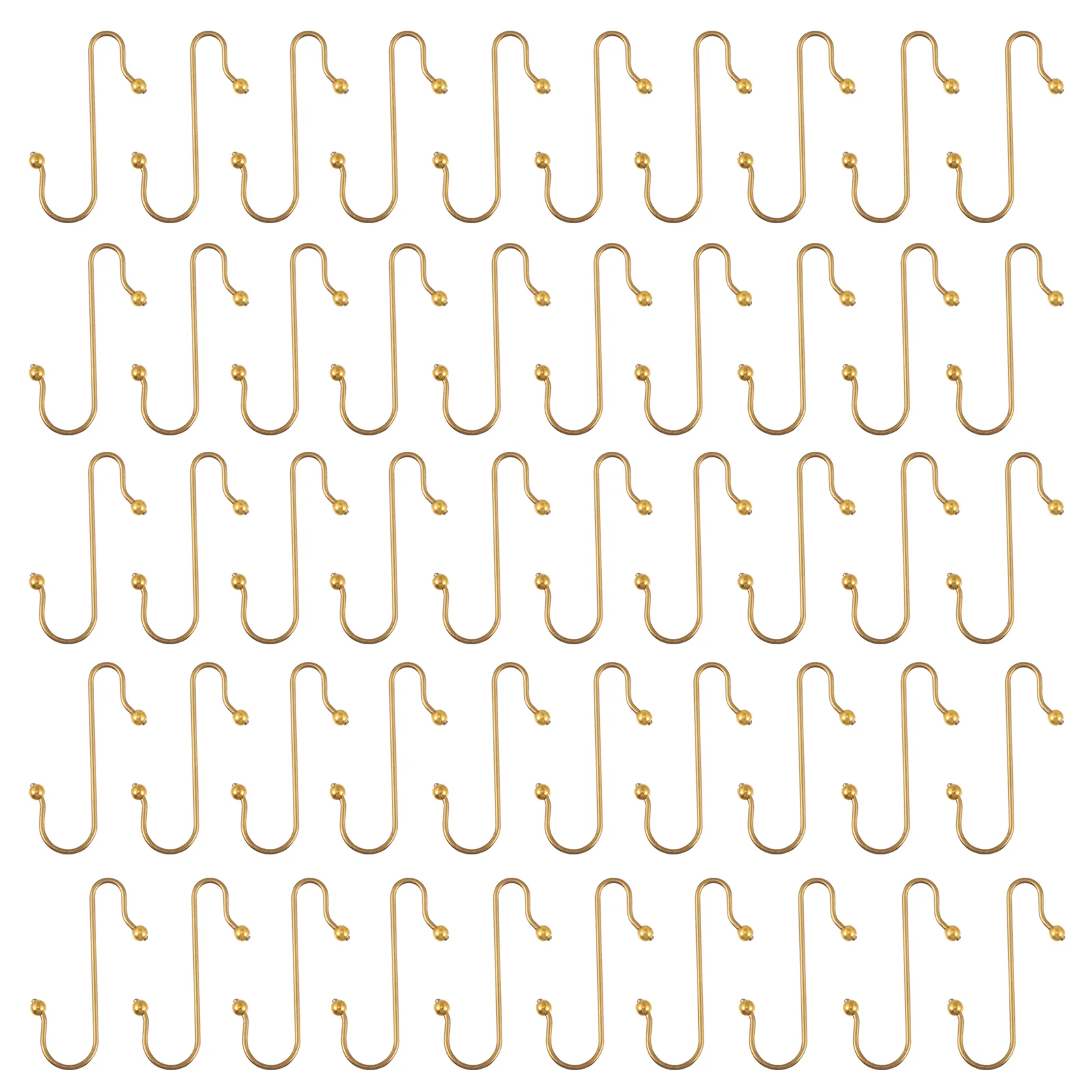 

50 шт. креативные подвесные крючки в форме Рождества, металлический крючок, Рождественское украшение