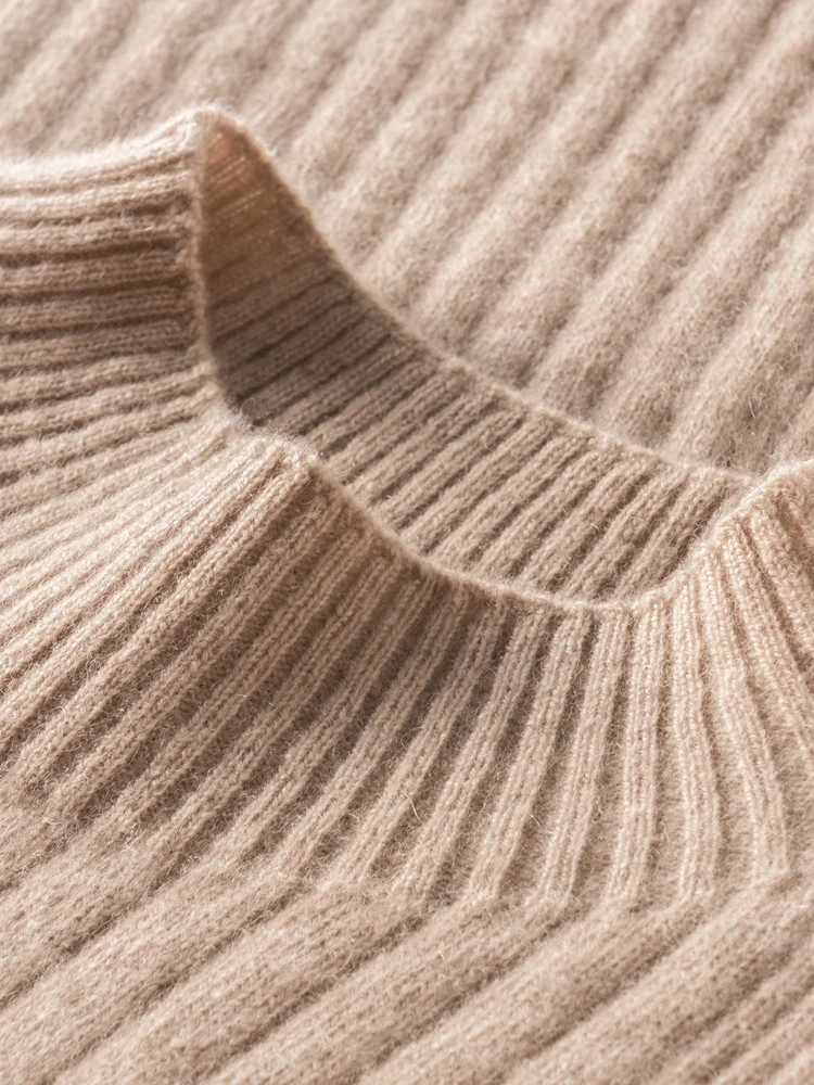 Новинка Осень-зима 2024 полувысокий воротник утопленный полосатый жилет без