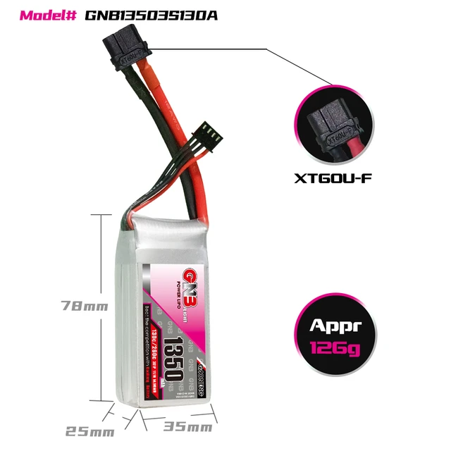 Gaoneng GNB 3S 11.1V 1350mAh 130C