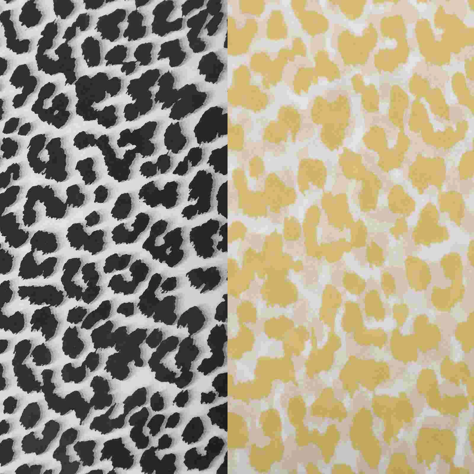 40 листов оберточной бумаги с леопардовым принтом упаковочная салфетка для