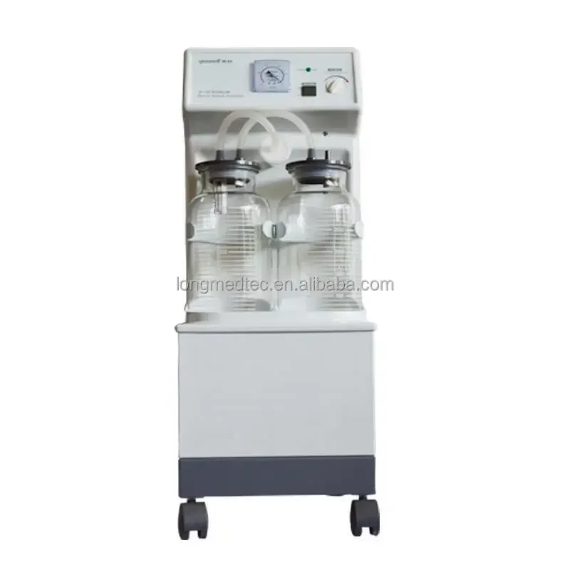 YUWELL 7A-23B me dical Мобильный аспиратор Аппарат Вакуумная электрическая машина для