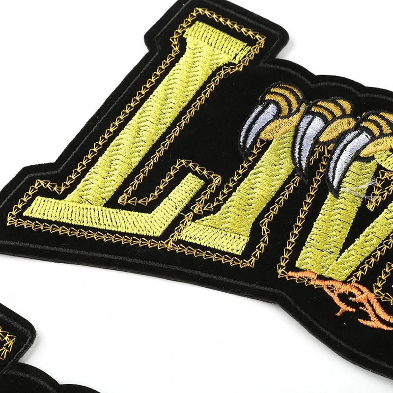 Крутые нашивки с Орлиной лапой для езды вышивка одежды наклейка в стиле панк