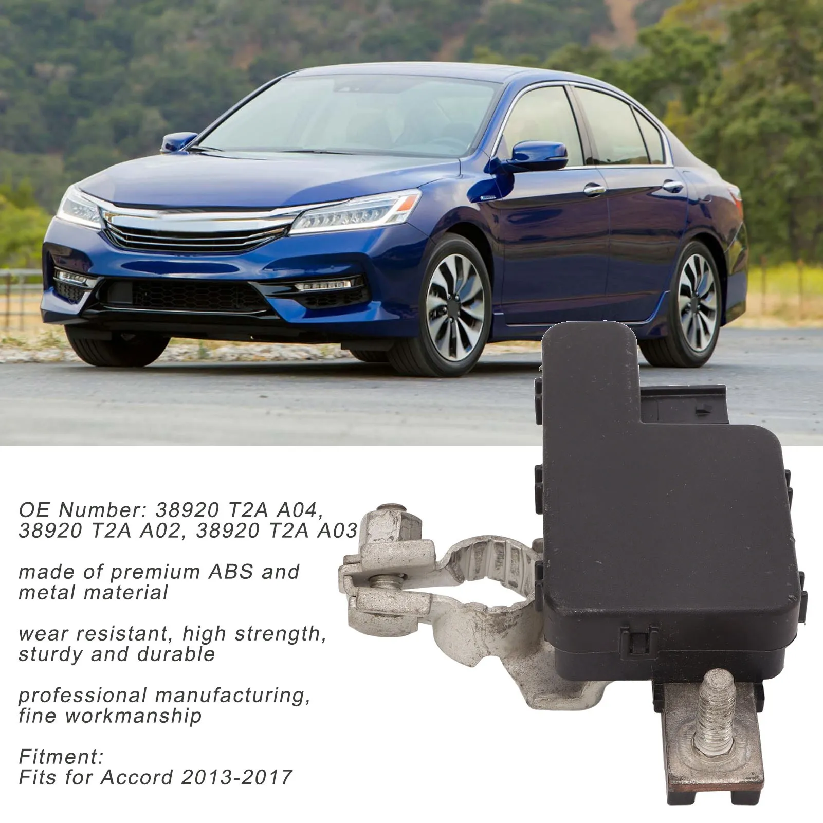 38920 T2A A02 Датчик тока аккумулятора A04 Конец клеммы кабеля аккумуляторной батареи