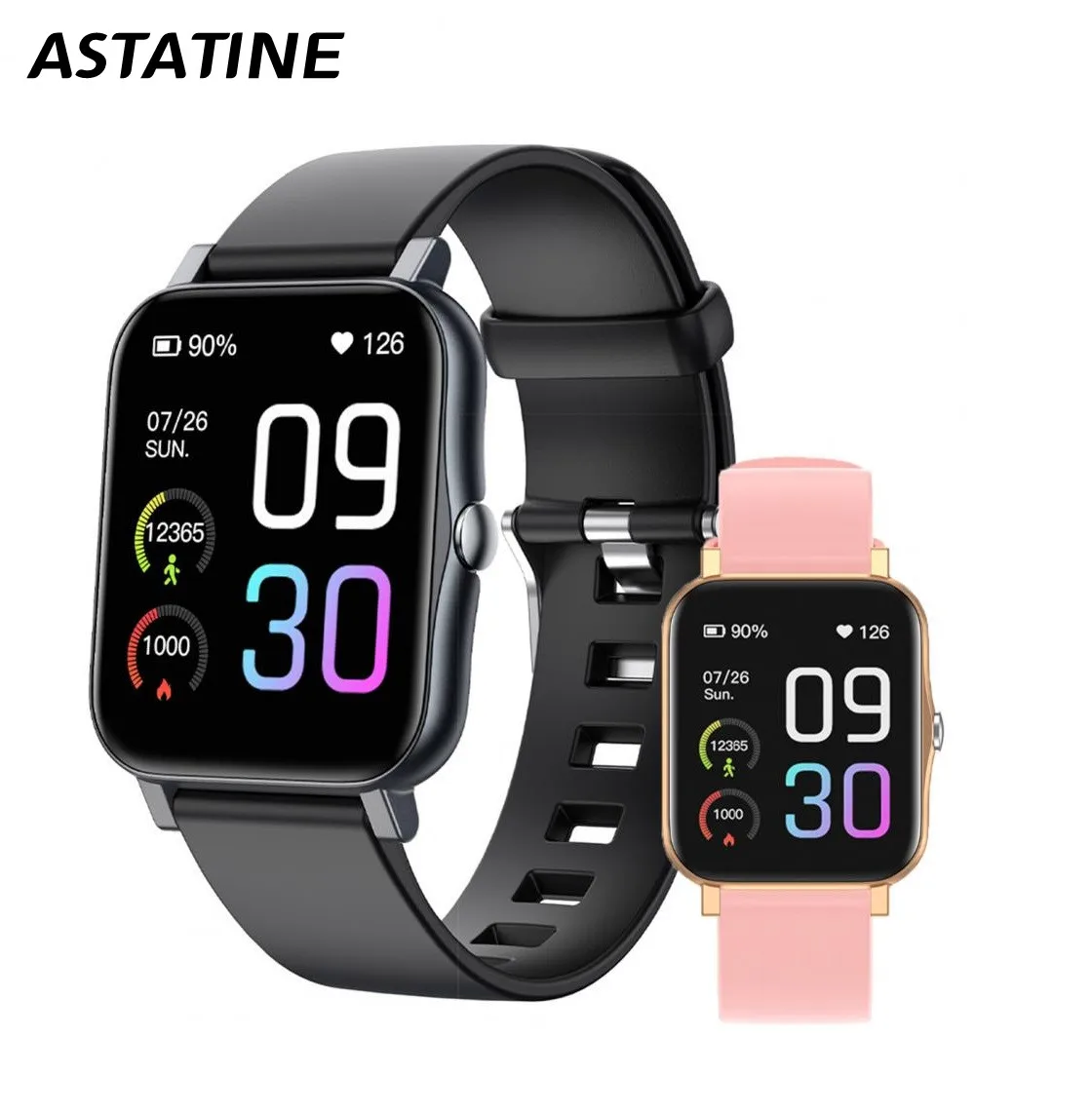 

Умные часы ASTATINE 2022 с беспроводной зарядкой, умные часы с Bluetooth, часы для звонков, мужской и женский фитнес-браслет, часы на заказ