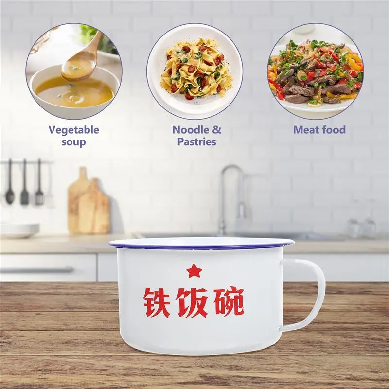 Миска эмалированная металлическая для мытья блюд миска лапши с фруктами в