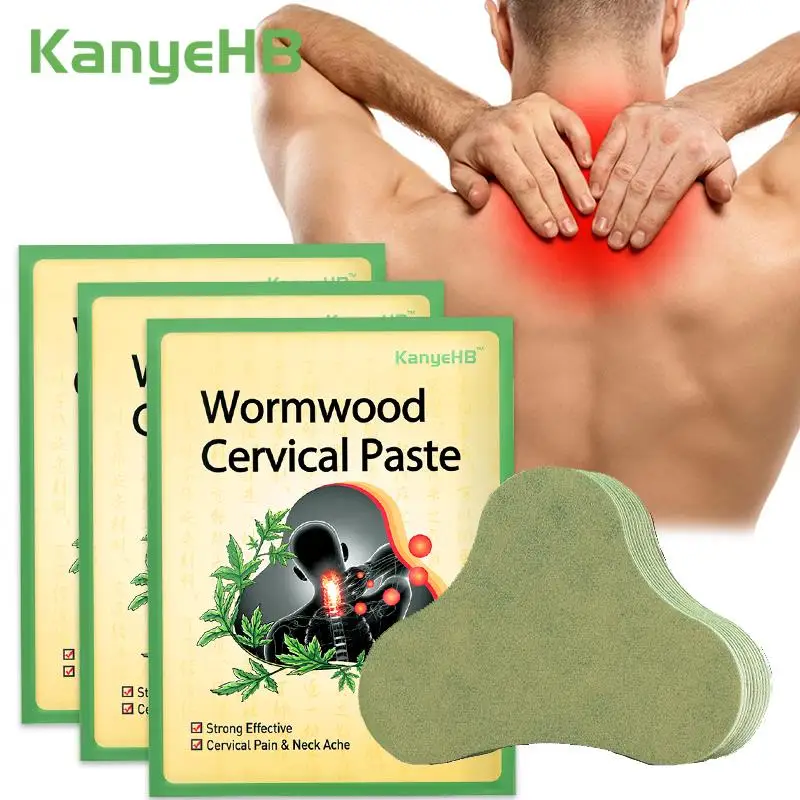 

12/36/60pc Wormwood Medical Plaster Neck Patches Joint Cervical Spondylosis Body Pain Relief Stickers Rheumatoid Arthritis Patch