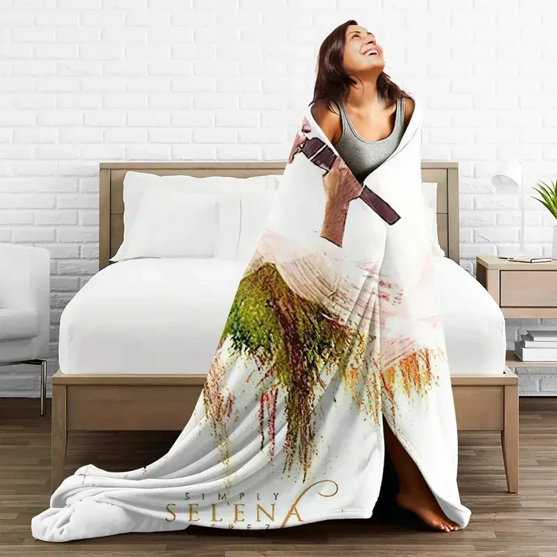 Фланелевое Одеяло Selena quintilla Sakura зимнее цветное дышащее мягкое одеяло для дома