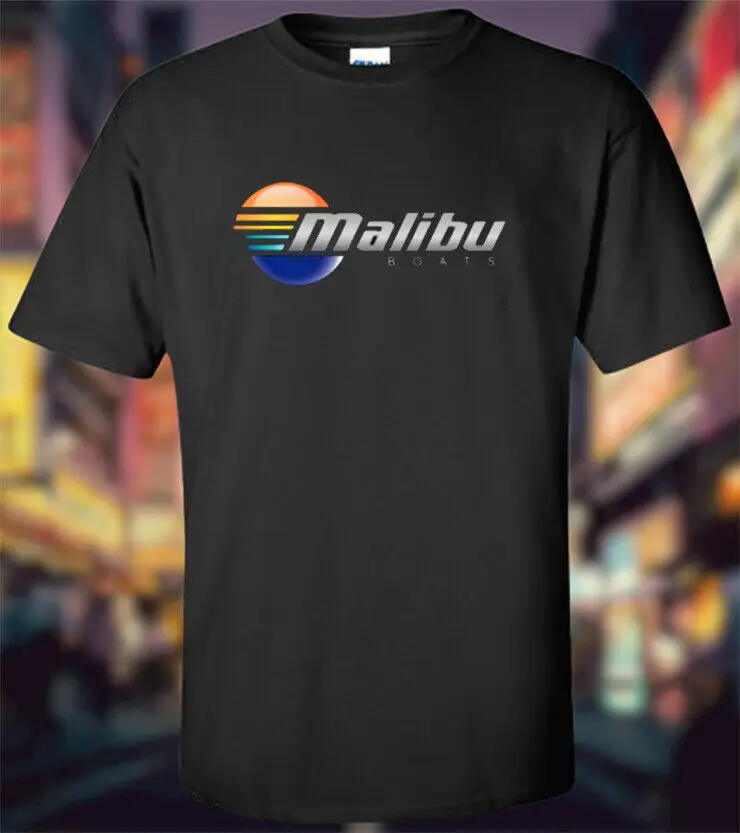 

NEW MALIBU Boats Logo T-Shirt Men's T-Shirt size S-3XL