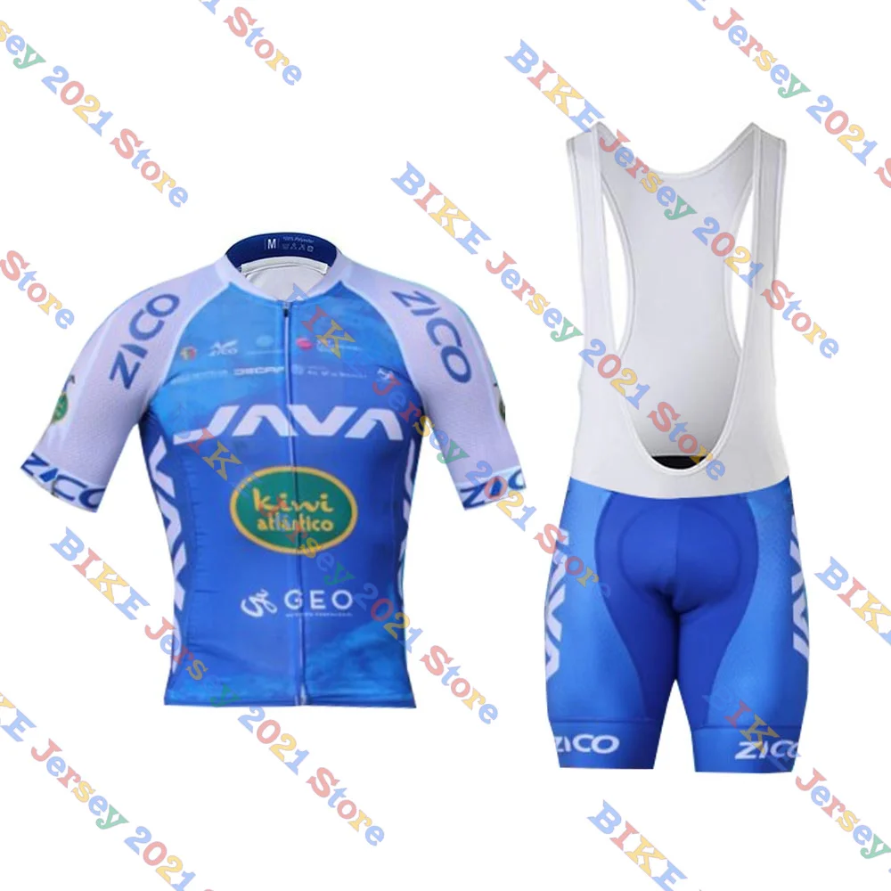 Комплект одежды для велоспорта Maillot Java Kiwi Atlantico 2022 мужской Короткий трикотажный