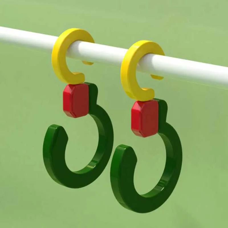 

2Pcs Universal S-Shape Hook 360 Degree ABS Kitchen Bedroom Railing S Hanger Hook Clasp Holder Hooks Hanging Clothes Rack