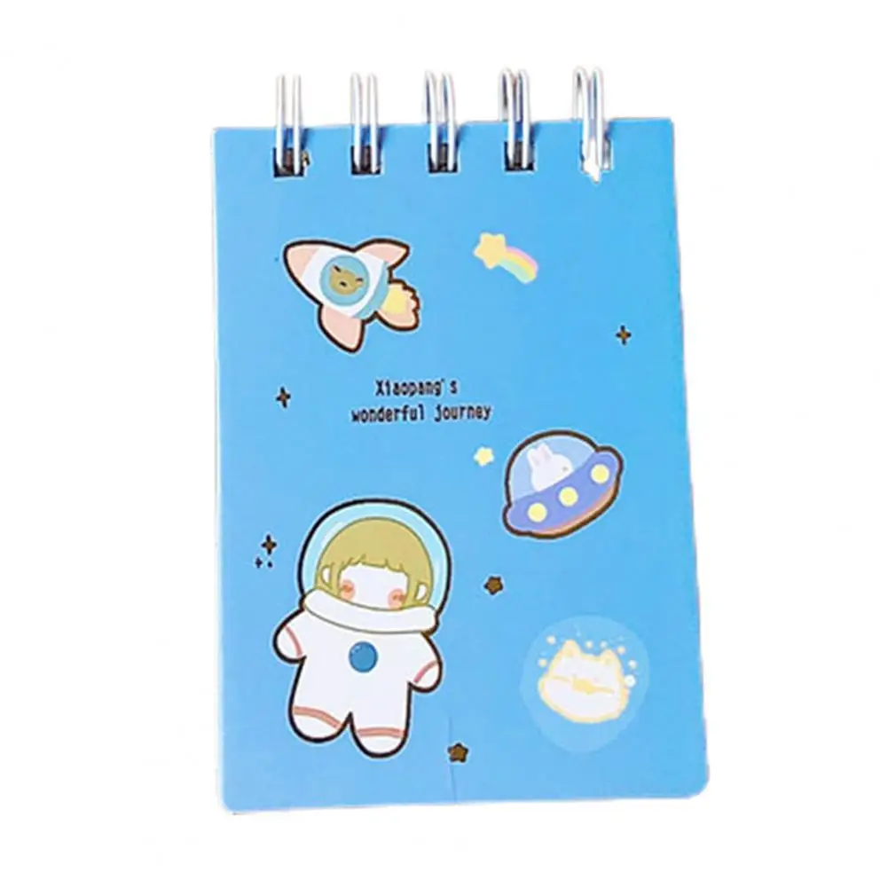

80Pages Notebook Cute Adorable Pattern Thicken Vertical Hollow Coil Homework Notebook School Supply Diary Book Diary Book