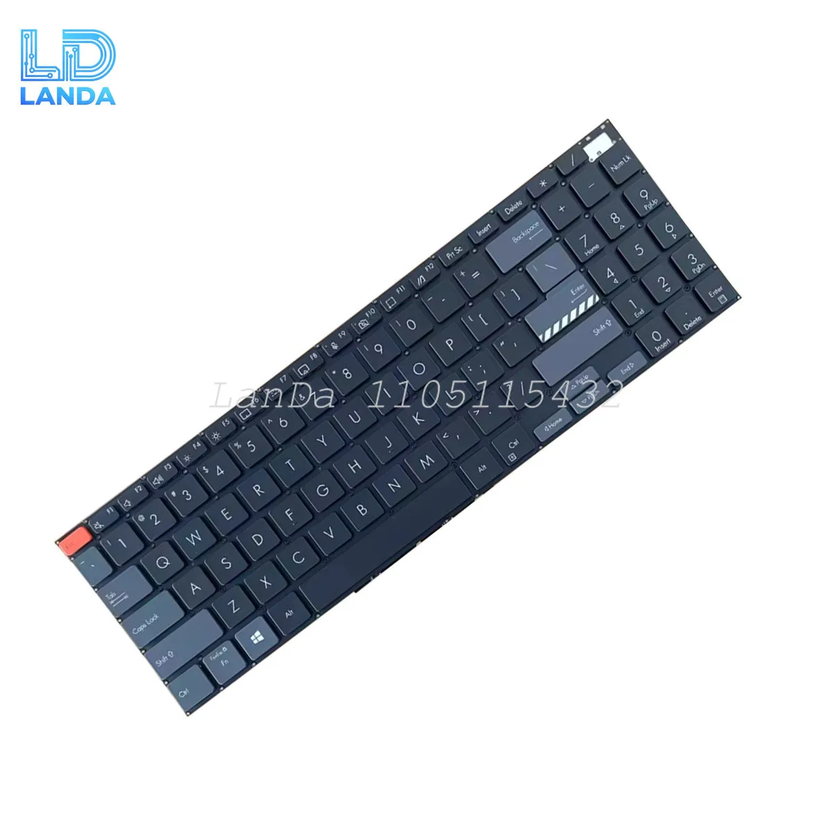 Фото Клавиатура для ASUS 15Pro M3500Q M7600 M7400 Pro 16X M7600 M6500 M6500Q K3500 США №3