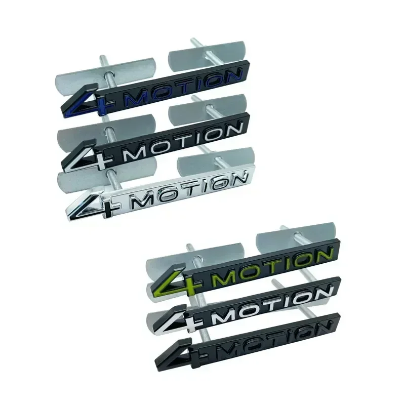 Металлическая 4 MOTION движения с буквами эмблема на переднюю решетку автомобиля