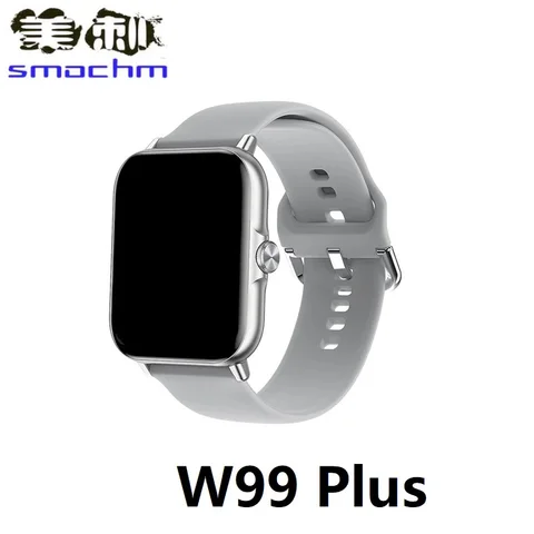 Смарт-часы Smochm W99Plus, Amoled экран 45 мм, 2 Гб, музыка, сообщения, фотоальбом, управление жестами, W99 + мужские и женские умные часы 2024 W99 Plus