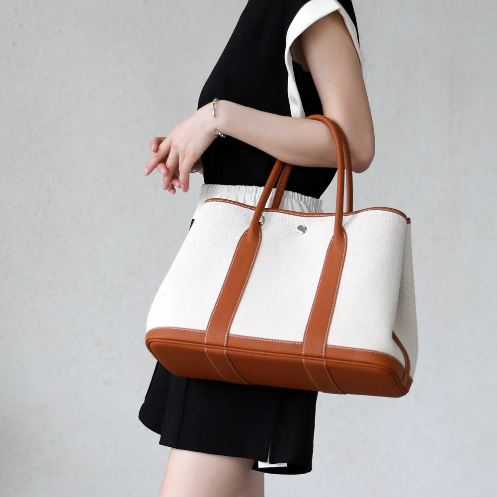 

Классическая Холщовая Сумка начального уровня с верхним слоем, садовая сумка большой емкости, Портативная сумка, Офисная сумка для компьютера, 2023