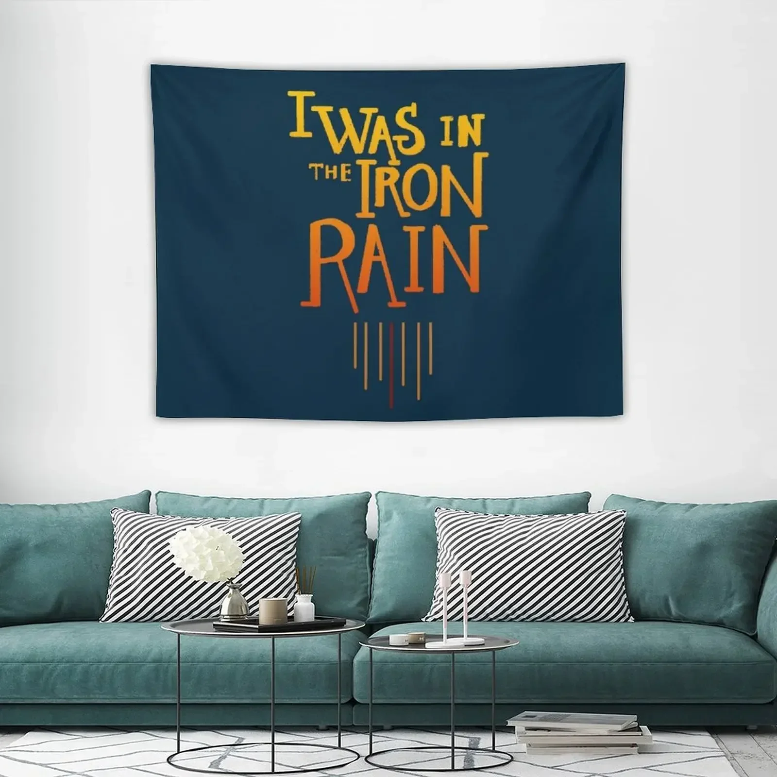 I was in the iron rain гобелен Декор для спальни настенный милый