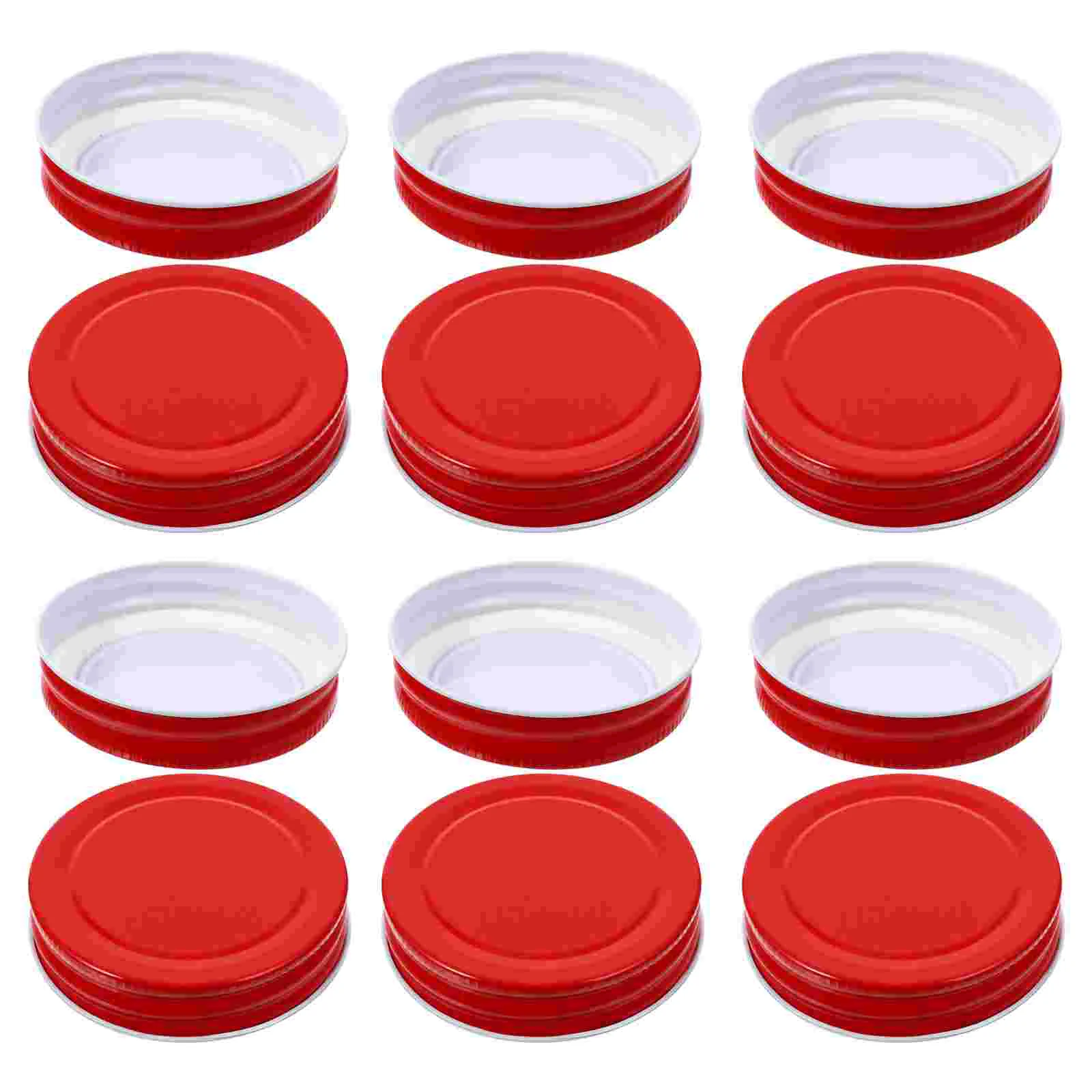 

Lids Jar Mason Mouth Canning Regular Wide Tinplate Replacement Lid Caps Sealing Cover Metal Covers Piece Rings Reusable Drinking