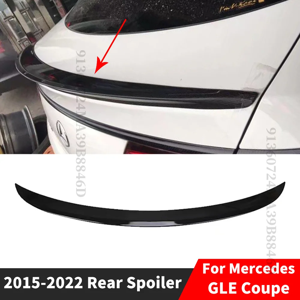 

Air Deflector Rear Spoiler Wing Boot Trunk Lip Body Kit For Mercedes C292 Benz GLE Coupe W292 W166 W167 2015-2022 Tuning Refit