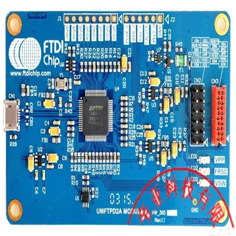 UMFTPD2A FTDI programmer FT90 Prog Module FT4232HL USB2.0 module