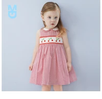 new dave bella summer baby girls cute cartoon striped dress children fashion party dress kids infant lolita clothes