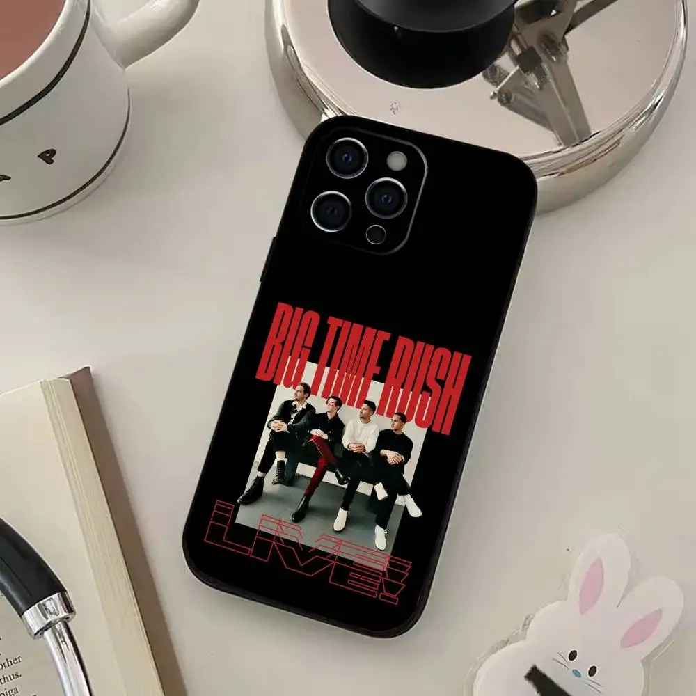 Фото Чехол для телефона Music B-Big T-Time R-Rush для iPhone 17, 16, 15, 14, 13, 12, 11 Plus, Pro Max, XS, мягкий силиконовый, черный №5