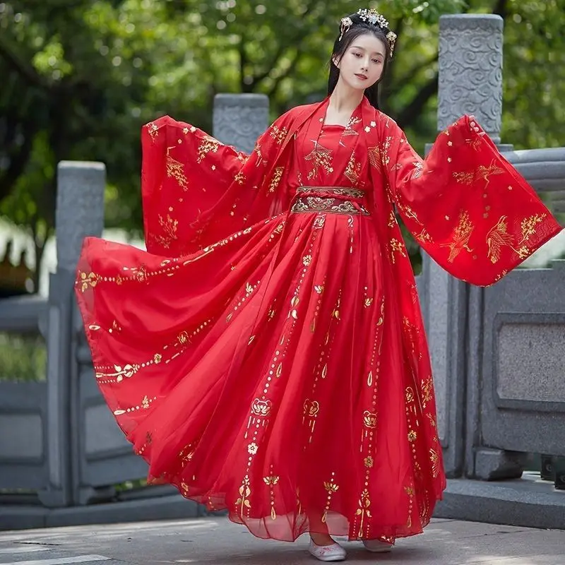 Женское платье в традиционном китайском стиле Hanfu