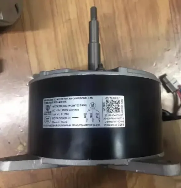 Midea-aire acondicionado Fan de CC WZDK200-38G-W ZW702B516 ZKFN-200-10-1