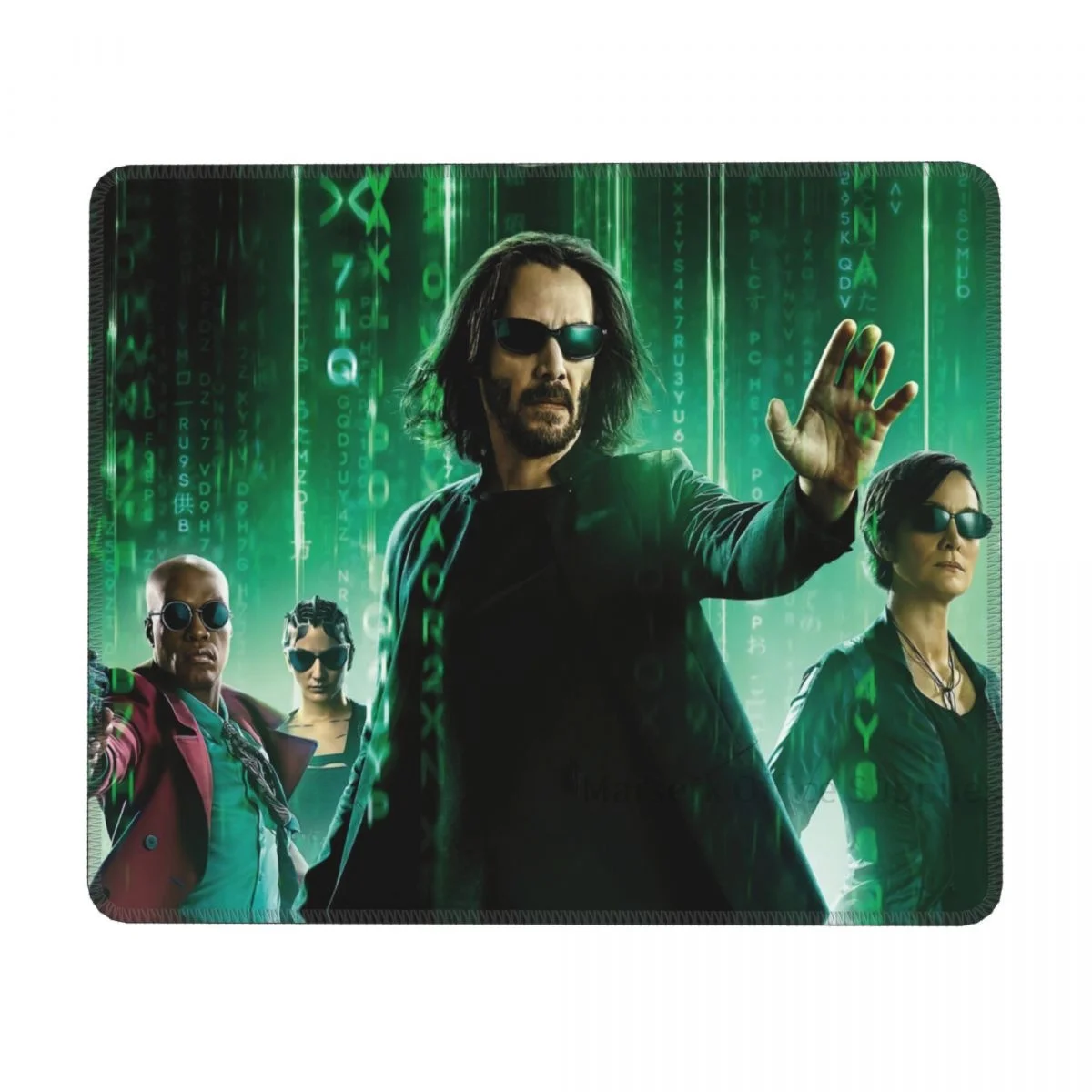 

Коврик для мыши из фильма матрица троица, Постер для компьютерных игр, Настольный коврик для клавиатуры, резиновый нескользящий, моющийся