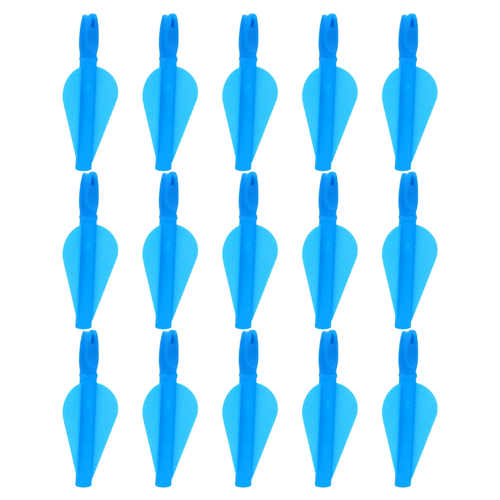 

15pcs Replacement Arrow Tails Plastic Shooting Arrow Tails for Archery Practice Shooting