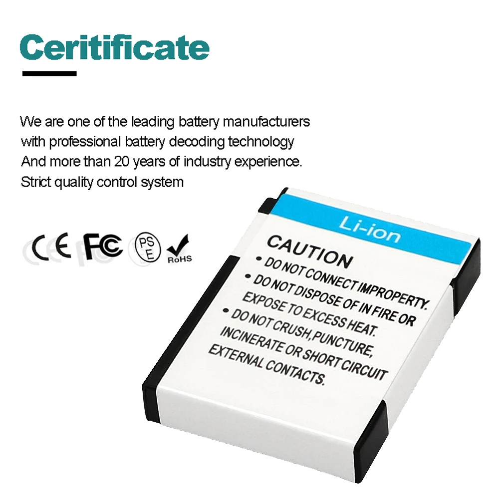 Перезаряжаемый литий-ионный аккумулятор для цифровой камеры Kodak EasyShare V530 V603