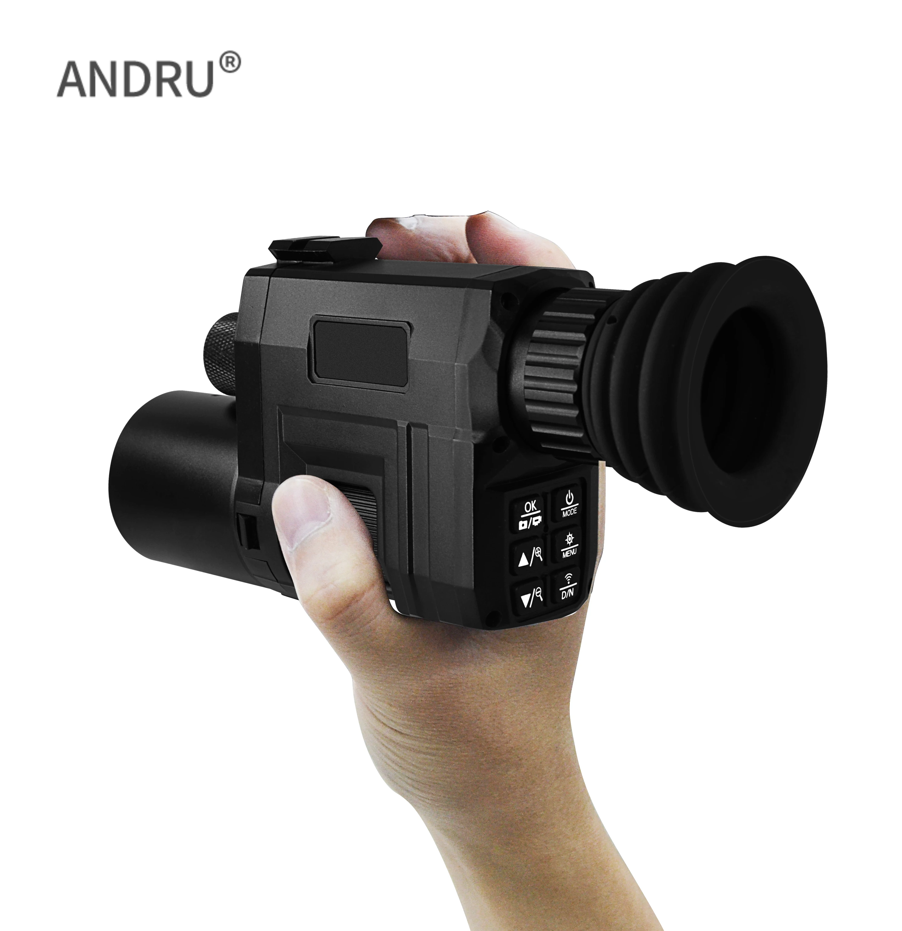 

Монокуляр ночного видения ANDRU NV3000 для охоты, инфракрасные очки с 4-кратным увеличением для животных
